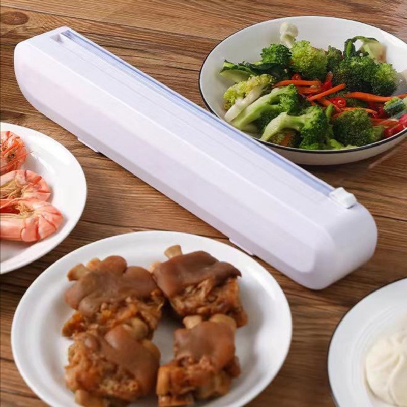 Pro Dispenser Plastik Cling Wrap Aluminum Foil Dengan Cutter Owt