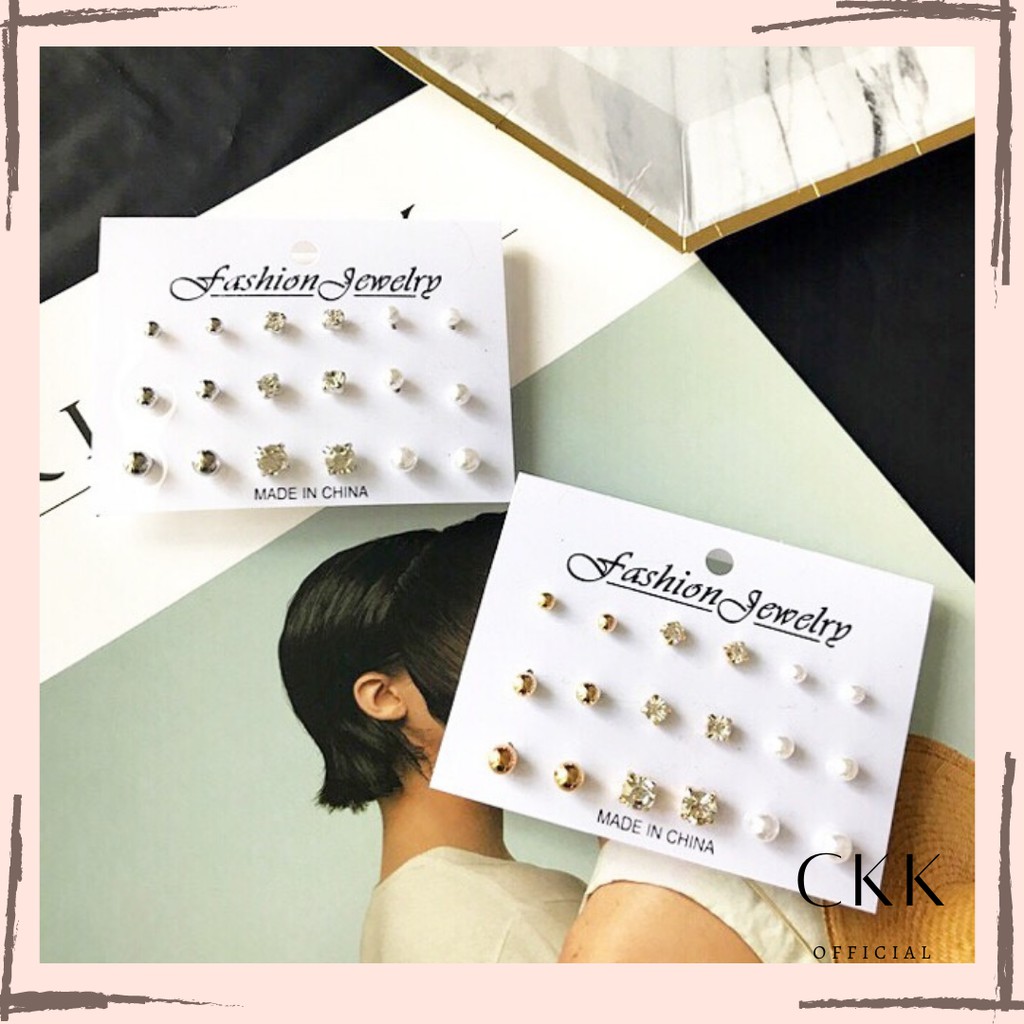 ➰CKK➰ Anting FA26 Import simple SET BIJI/ANTINGSET/ANTINGIMPORT