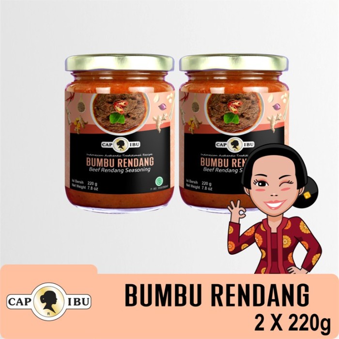 

Cap Ibu Bumbu Rendang Twin Pack [2 Pcs] Murah 062