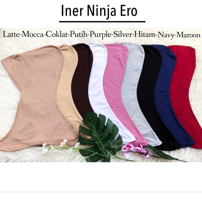 INNER NINJA / CIPUT NINJA / DALAMAN HIJAB JILBAB / INER - Hitam