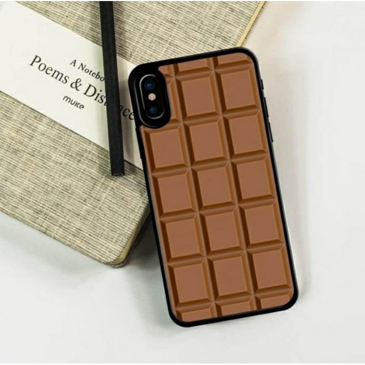 [P05] Chocolat Phone Case Glossy Realme 2 2pro 3 3pro 5 5pro c1 c2 x xt