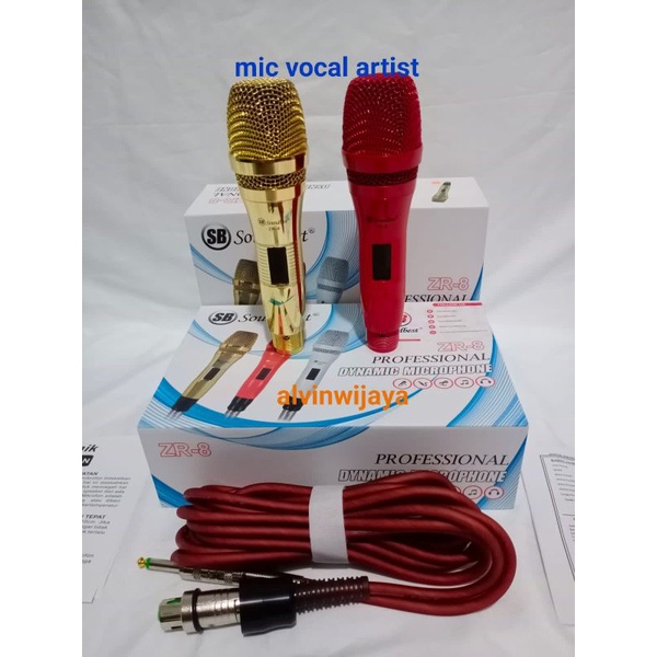 Mic kabel mik kabel Soundbest ZR 8. original