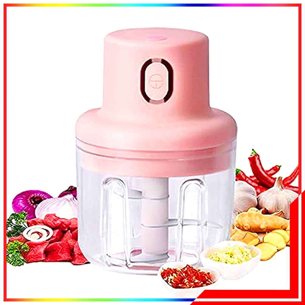 Blender Mini USB Serbaguna / Mini Chopper USB / Mini Food Processor USB / Blender Bumbu Portable