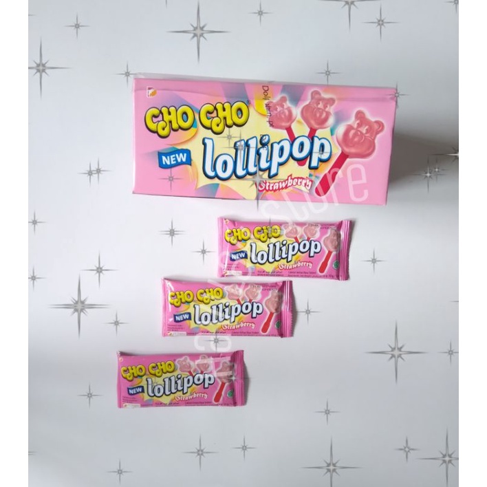 

Cho Cho Lollipop. Coklat lollipop.