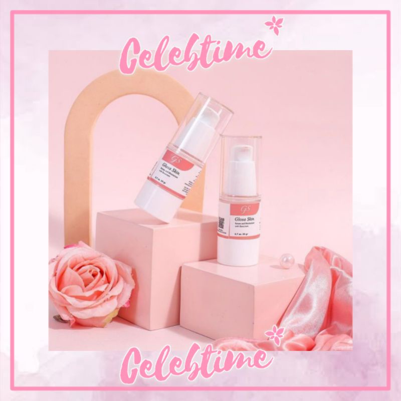 [READY] BPOM GLOSA SKIN Serum and Moisturizer with Sunscreen - Glosaskin Sunscreen