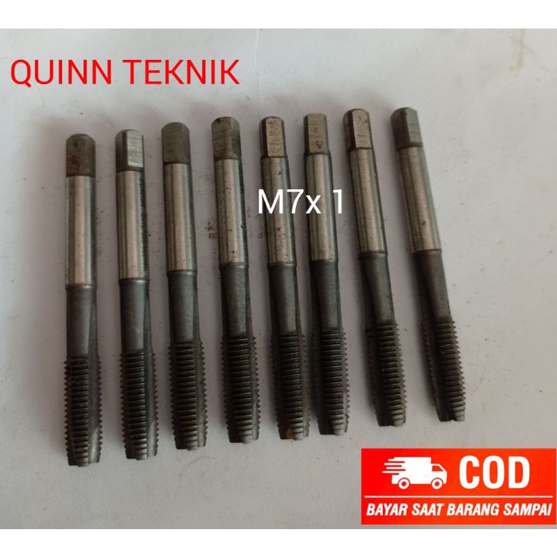 tap handtap sekali jadi m7x1 untuk drat baut 11