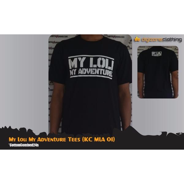 Kaos Anime My Loli My Adventure Tees (Kc Mla 01)