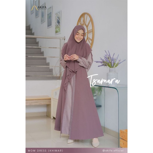TSAMARA BY AKIFA || READY STOK GAMIS AKIFA