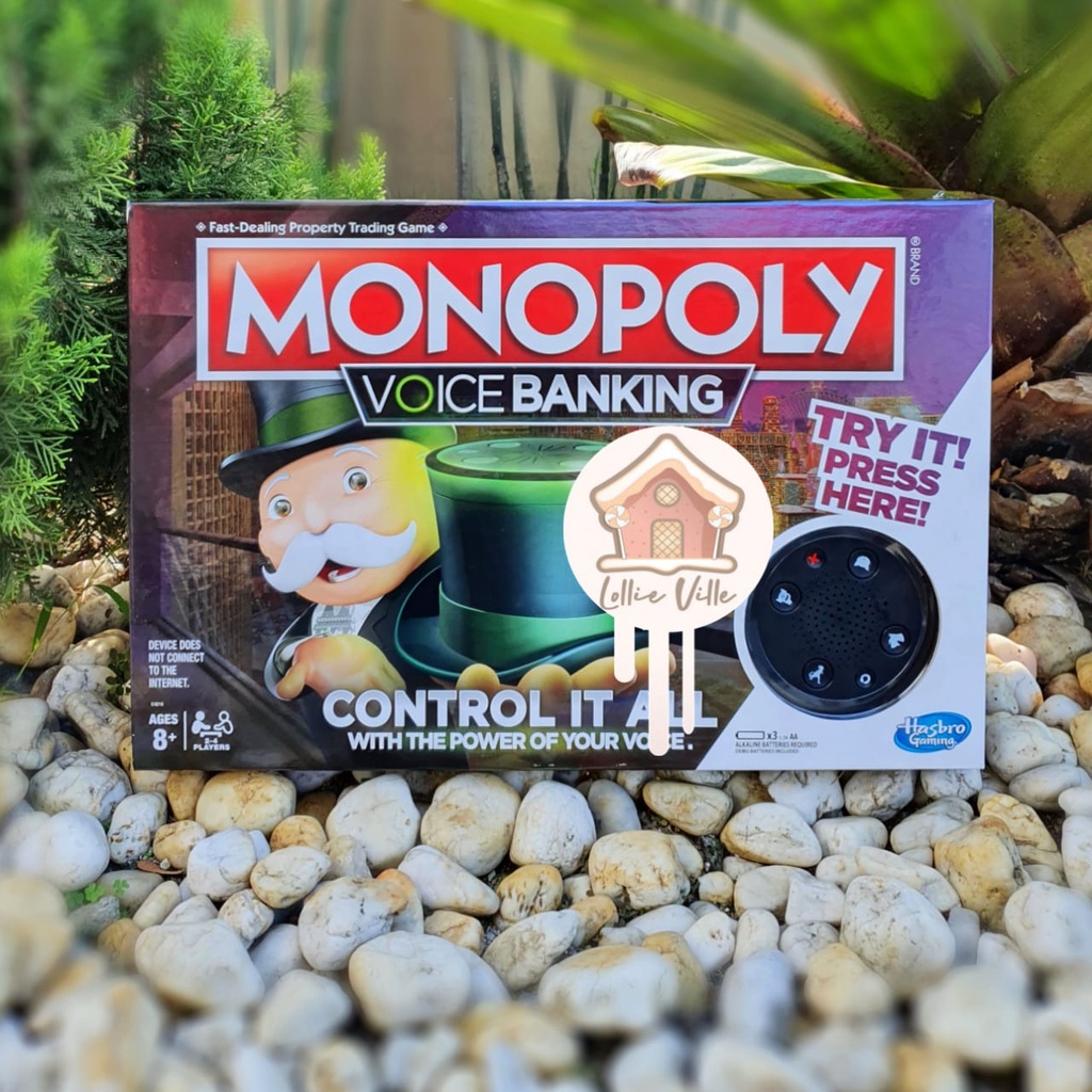 Monopoly Voice Banking Electronic Family Board Game