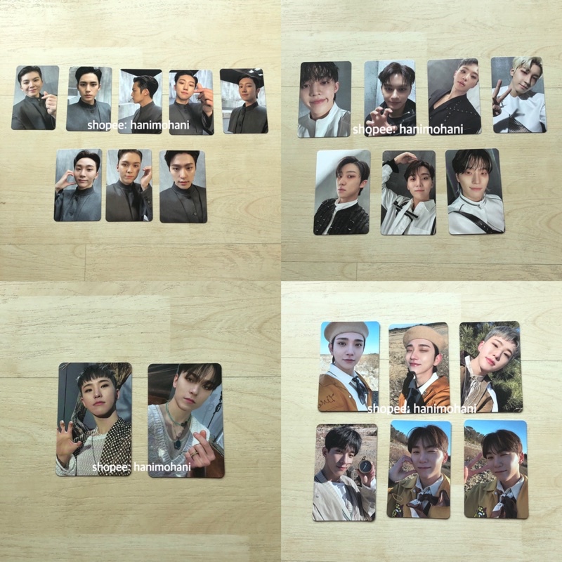 SEVENTEEN Face The Sun Photocard PC Control Shadow Ray Path Scoups Joshua Jun Hoshi Wonwoo Woozi Min