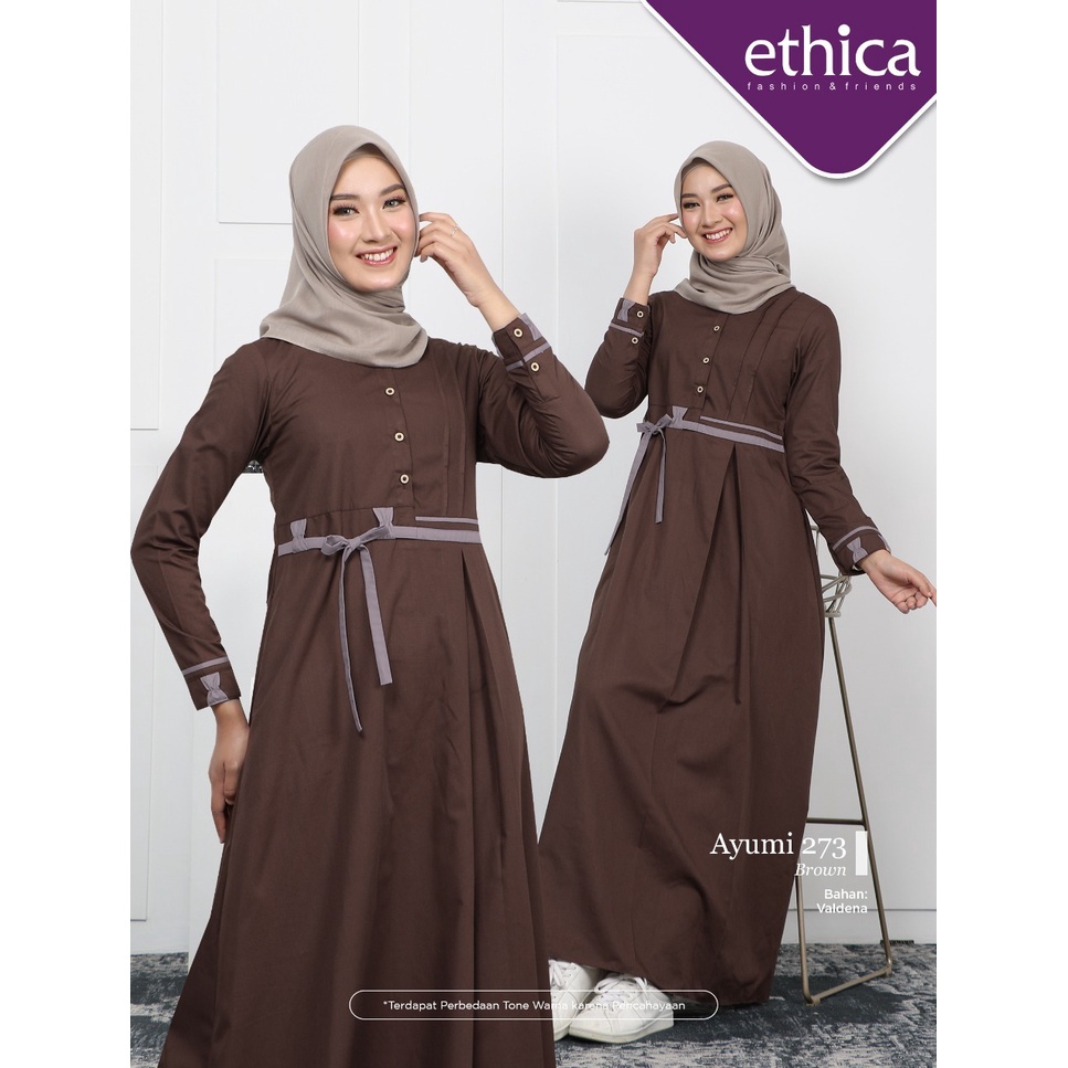 Ethica - Gamis Dress Wanita Busui - Ayumi 273