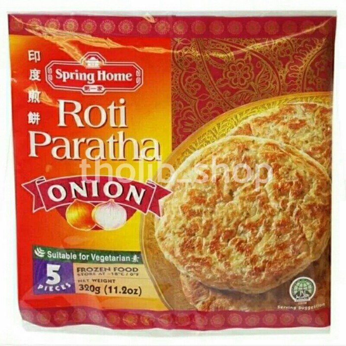 

spring home roti partha onion 5 pieces 325 gr