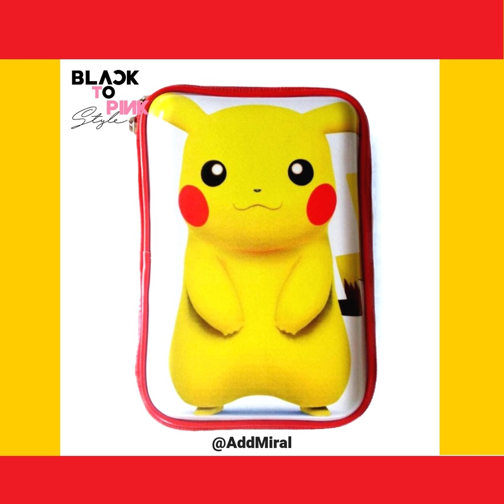 

Kotak Pensil Pokemon Pikachu Model Smiggle Pencil Case Tempat Pensil Hard Case