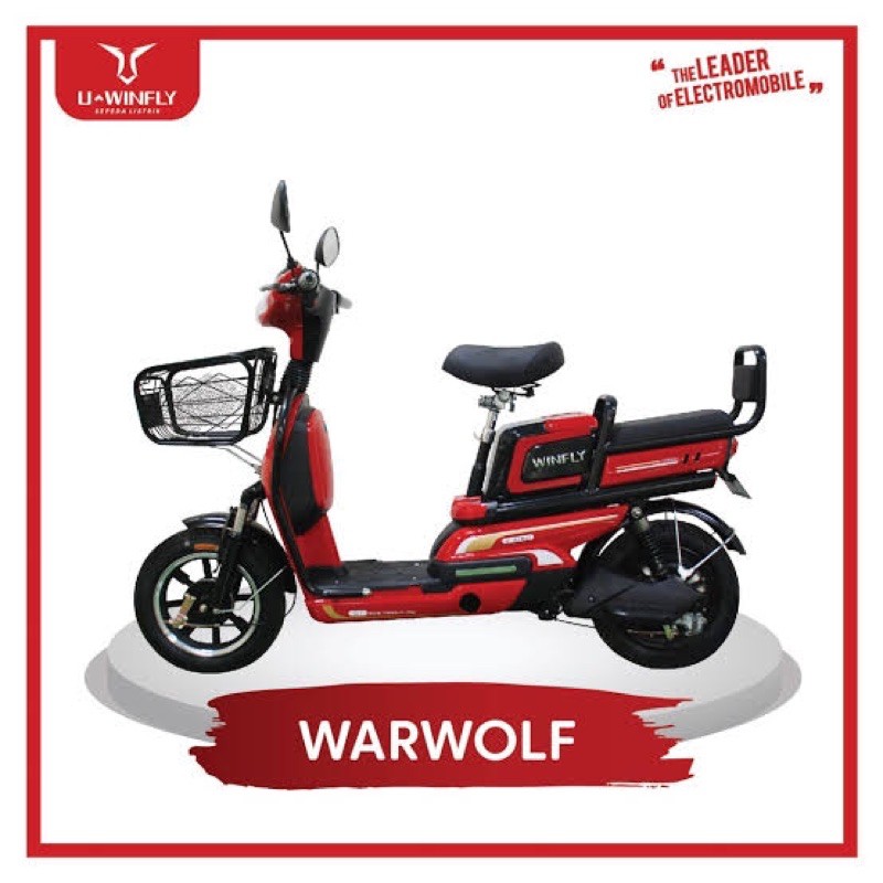 Sepeda Listrik Uwinfly Warwolf 700W 48V 20Ah