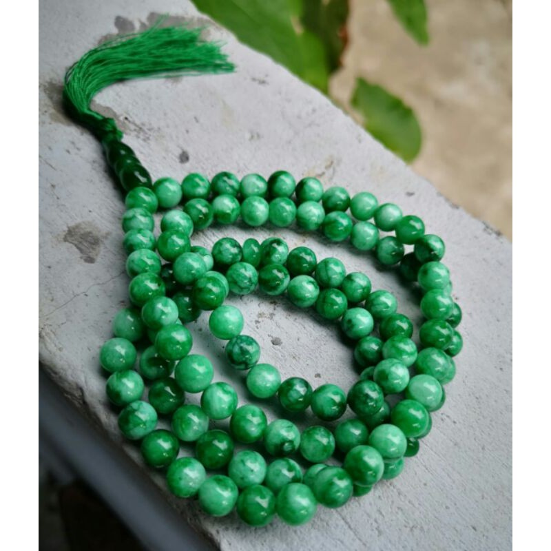 tasbih batu giok 99butir asli