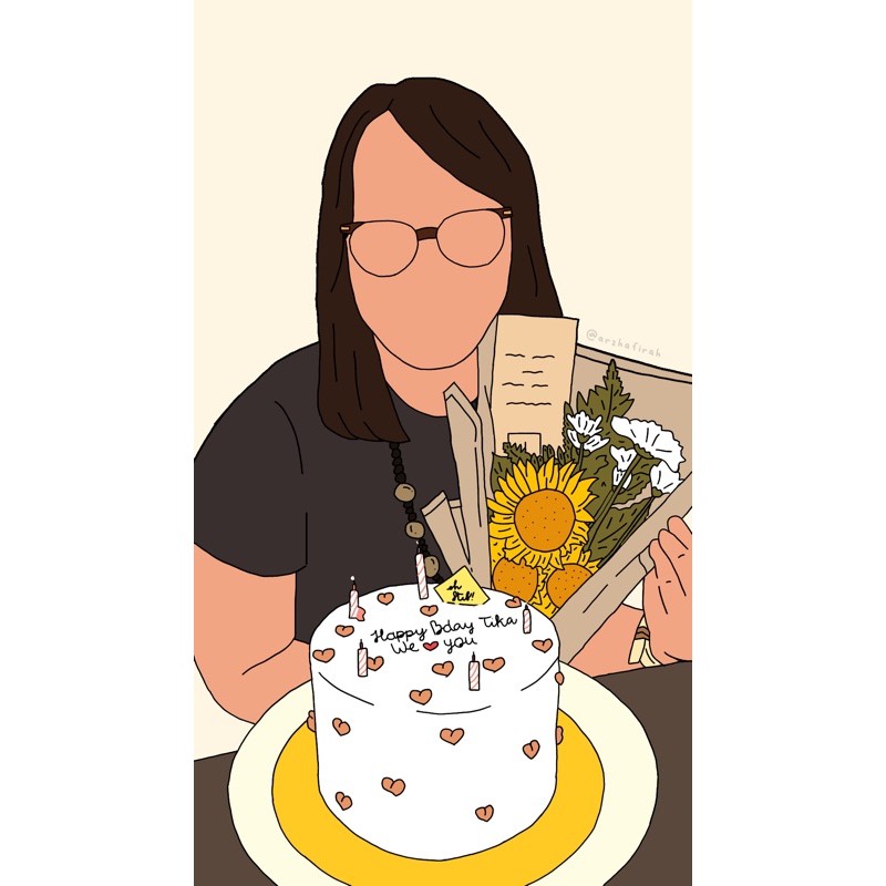 Jasa Ilustrasi - Ilustrasi Line Art