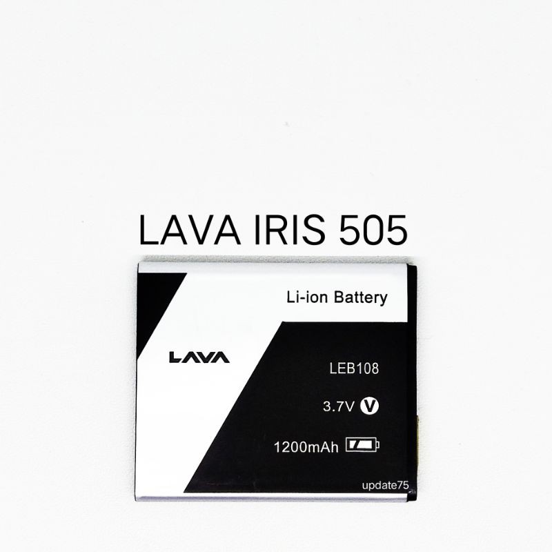 Baterai Lava iris 505 LEB108 LEB 108