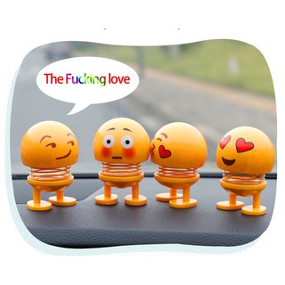 TGB Boneka Goyang Emoji  Hiasan  Dashboard Mobil  Shopee 