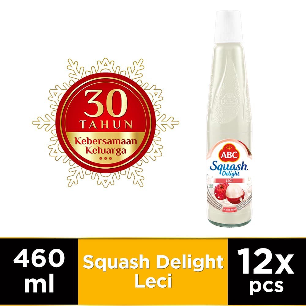 

PROMO ABC SIRUP SQUASH DELIGHT LECI 460 ML - MULTI PACK 12 PCS TERMURAH