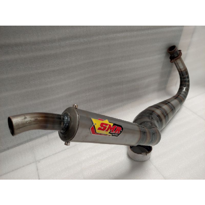 knalpot rx king knalpot kolong cobra plat karat merk SMR // suara garing dan bertenaga knalpot abrt 