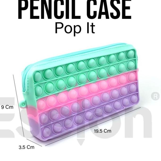 

TERJANGKAU TEMPAT PENSIL POP IT KOTAK PASTEL COLORS DFDS524545