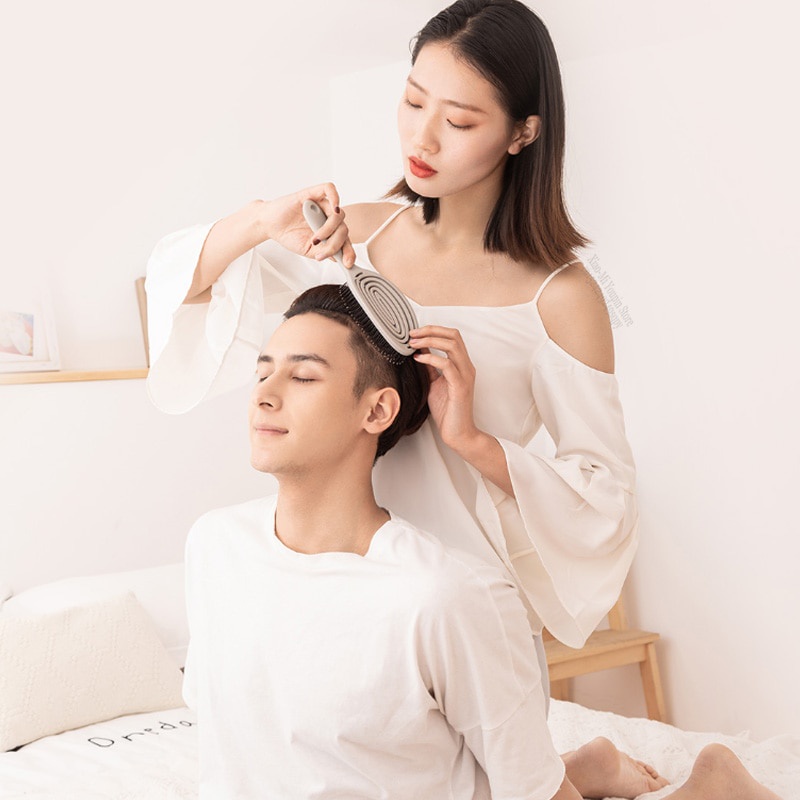 Xiaomi Xinzhi Relaxing Elastic Massage Comb Portable Hair Brush Massage Brush Anti-static Magic Brushes Head Combs