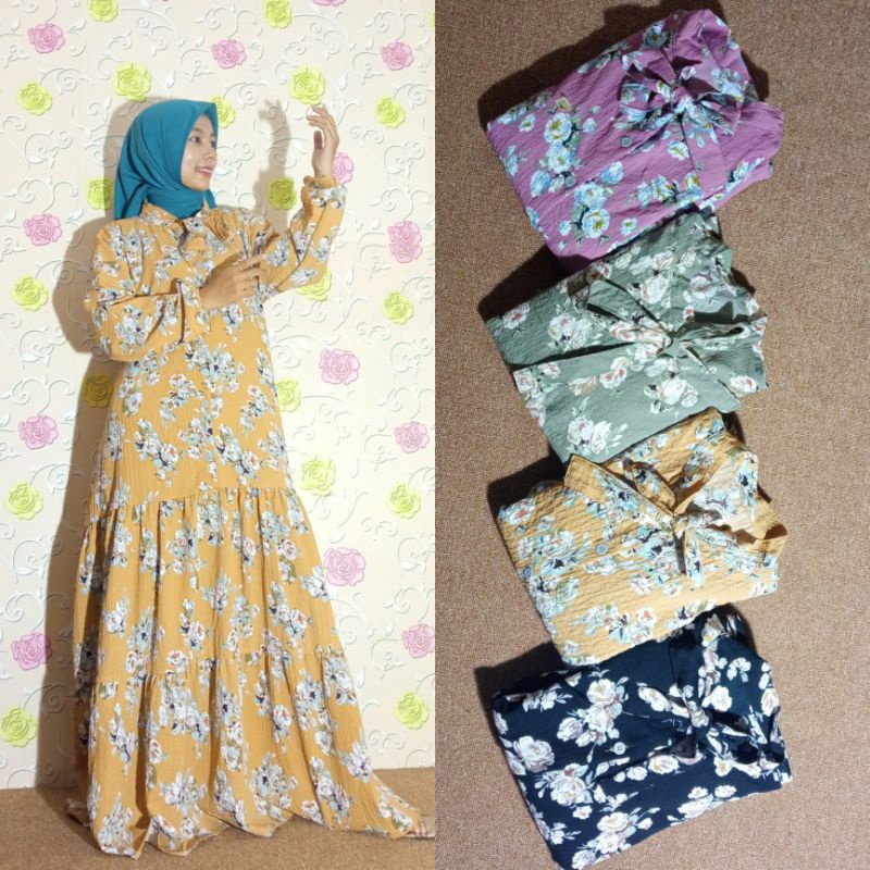 Gamis Crinkle Import