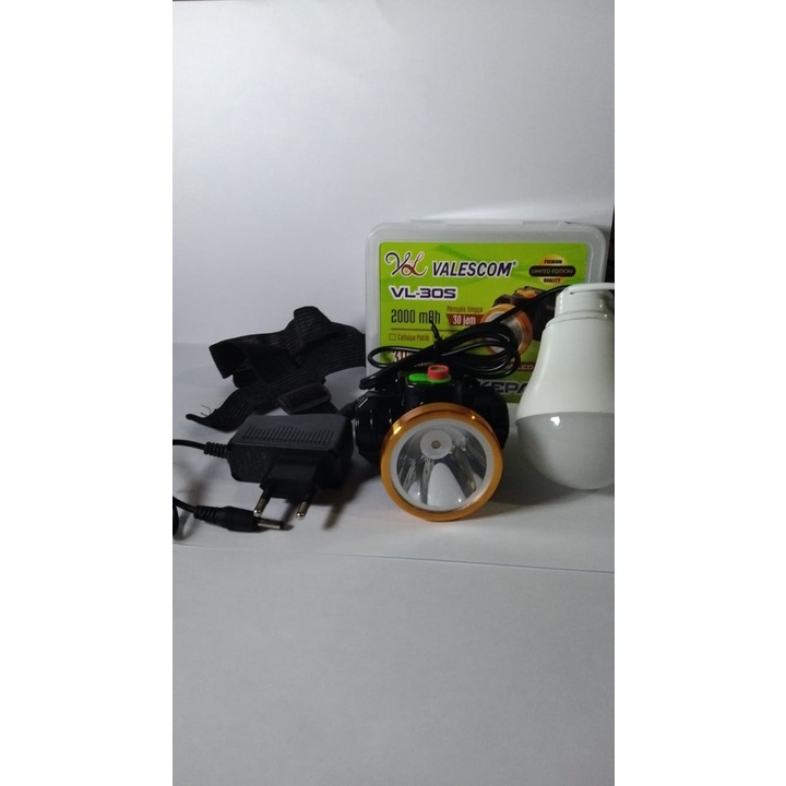 Headlamp head lamp lampu senter kepala super sepeda hiking baca cas charge 30w 30+10w 50w 80w