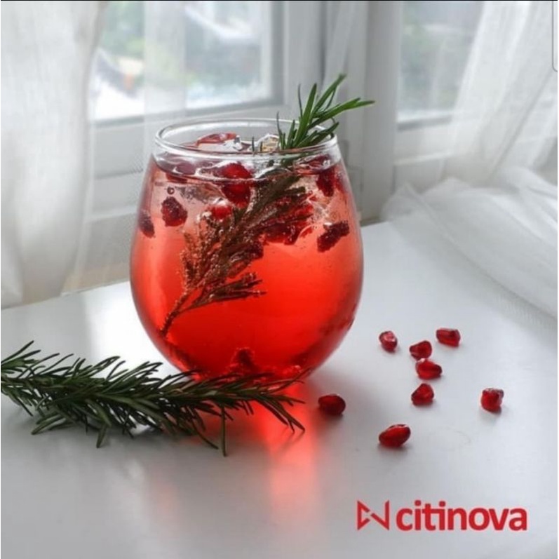 gelas wine | gelas hias | gelas aquarium citinova tuscany isi 6 pcs