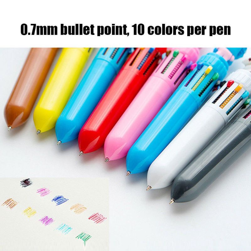

Pulpen Karakter Gel Pulpen 10 Warna Ballpoin