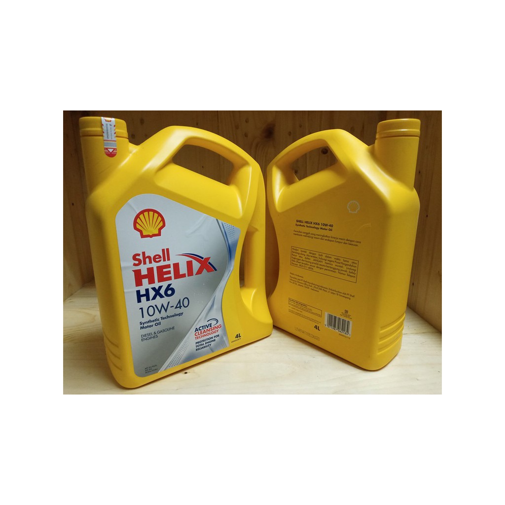 OLI MOBIL SHELL HELIX HX6 10W-40 4 LITER