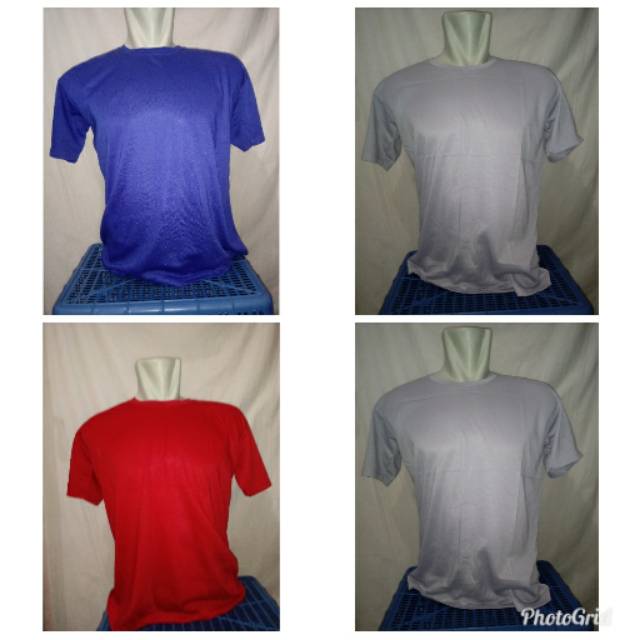 Kaos polos lengan pendek oblong kongo pria remaja / kaos polos lengan pendek oblong tanpa kerah