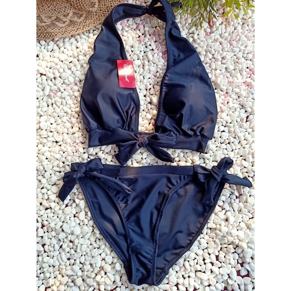 swimsuit wanita jumbo bikini set baju renang sexy bikini highwaist baju renang wanita bikini premium