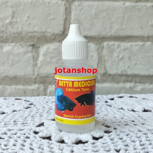 betta medicine CALSIUM TONIC obat ikan cupang hias plakat bagan giant halfmoon serit