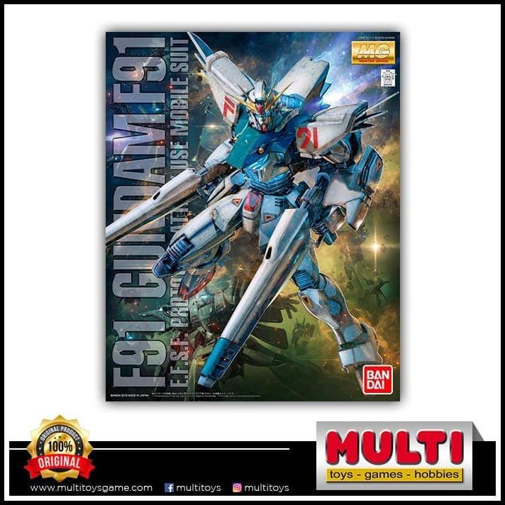 GUNDAM MG 1/100 F91 VER. 2.0 / ORIGINAL / MODELKIT / GUNPLA / BANDAI