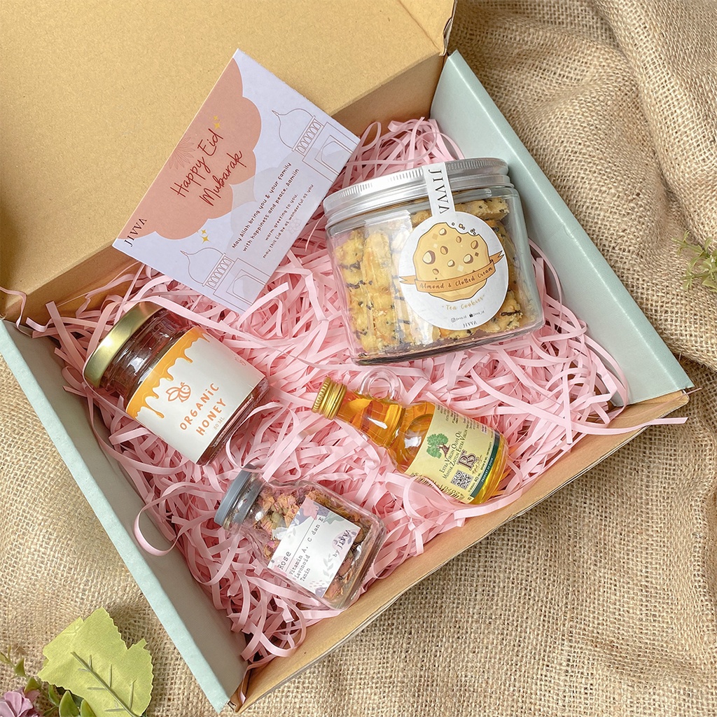 

Jivva Tea Cookies Hampers Lebaran | Kado Ultah| Wisuda | Natal | Pernikahan