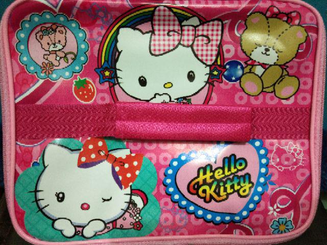 Tas Bekal Lunch Bag Anak Aluminium Foil Muat Yooyee Hello Kitty Pink