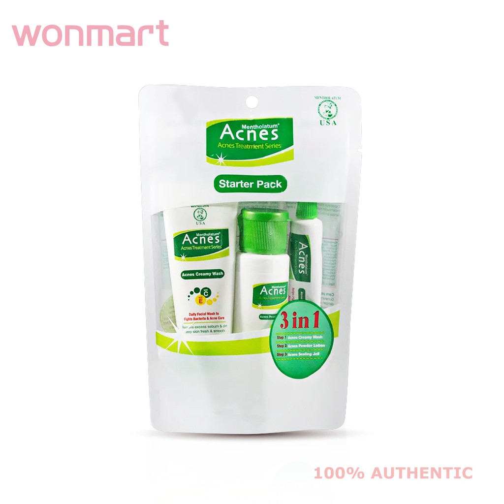 Jual Acnes Starter Pack In Paket Perawatan Wajah Berjerawat Shopee Indonesia