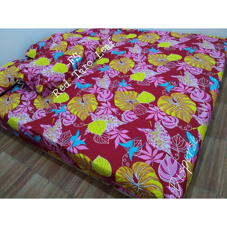 Sprei homemade karakter  Sprei murah sprei anak seprei tempat tidur motif Red Tayo Leaf