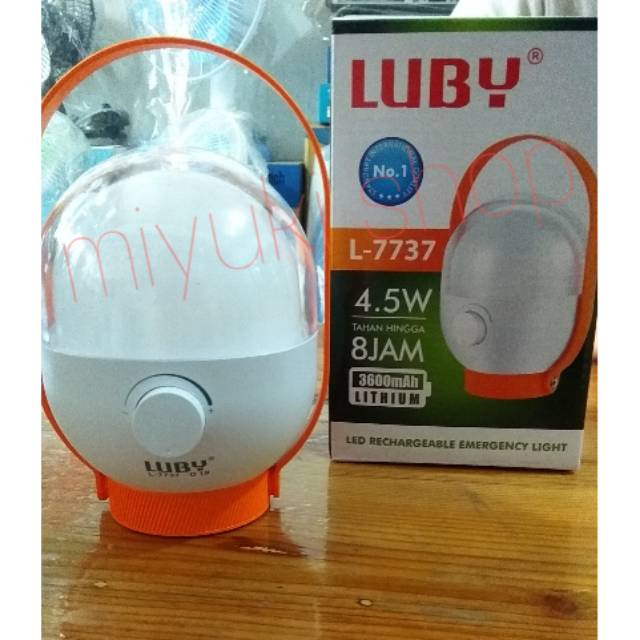 Emergency luby - lampu cas/darurat lubby L7737