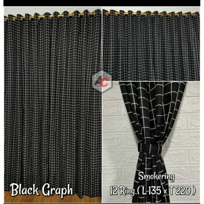 Gorden smokring uk.135x220cm (12 ring)