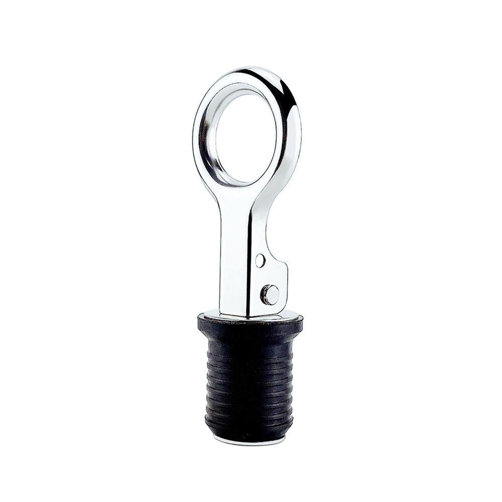 Preva Marine Drain Plug Stopper Aksesoris Kuningan Universal Twist-in Socket Bung Lubang Sampan Snap Kencang Flip Style