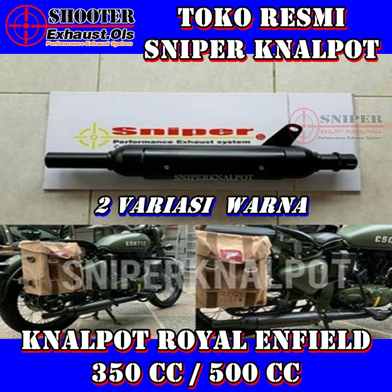 Sniper Knalpot Royal Enfield Royal enfield 350 Royal enfield 500 blar