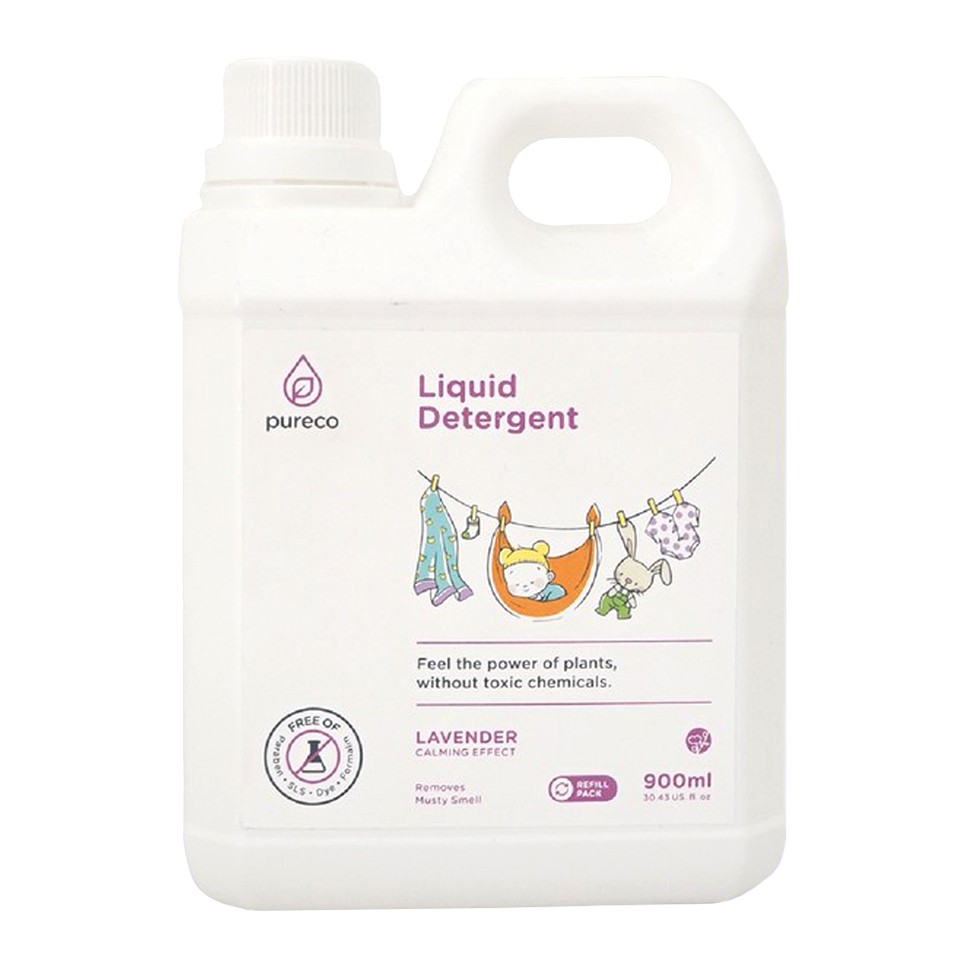 Pureco Liquid Detergent Refill Pack 900ml