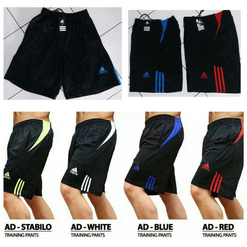 Celana Pendek Olahraga Lari Gym Futsal Voli Volly Badminton Pria Wanita Murah Bahan Tebal Premium