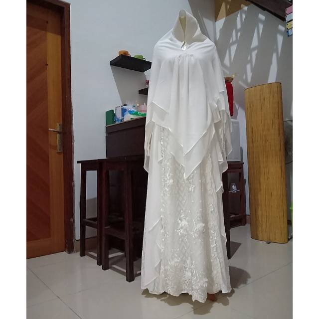 set khadijah (dress d khimar)