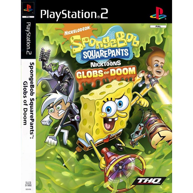 Spongebob Globs of Doom - Kaset PS2