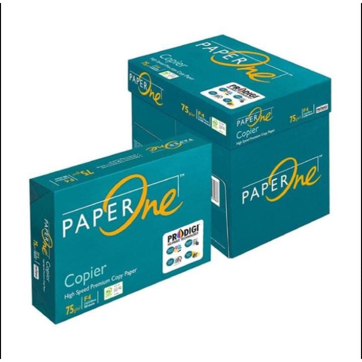 

Kertas HVS f4 paperone 75gr 1 dus