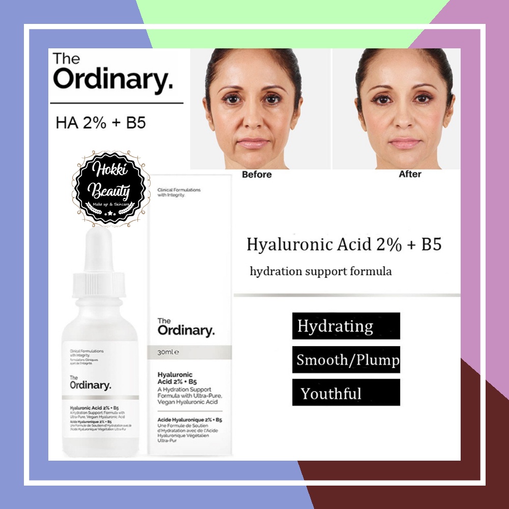 READY The ordinary Hyaluronic Acid 2% + B5 30ml [100%ORI]