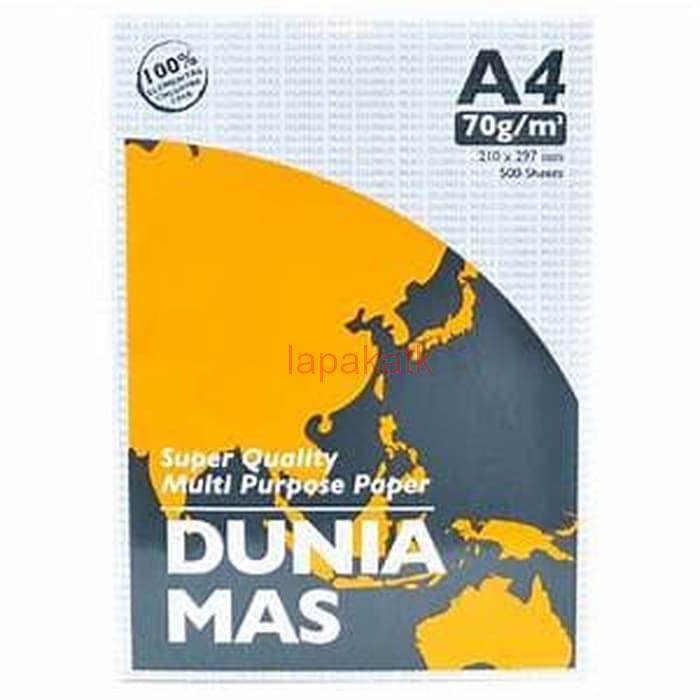 

GOJEK KERTAS A4 75 DUNIA MAS (PER DUS) x